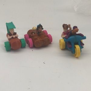 Vintage McDonald’s Flintstinea vehicles